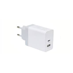 Alimentatore USB A+C PD Bianco