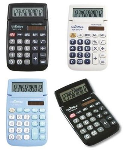 Calcolatrice 12 Cifre 130x188x33,5mm